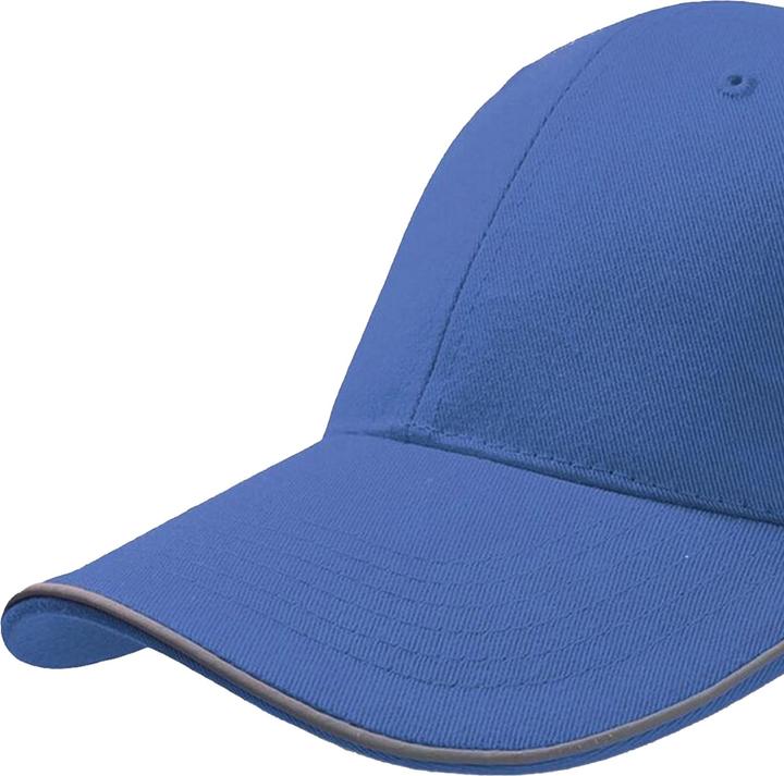 Immagine prodotto Atlantis Cappello da baseball riflettente a 6 pannelli (Taglia unica)