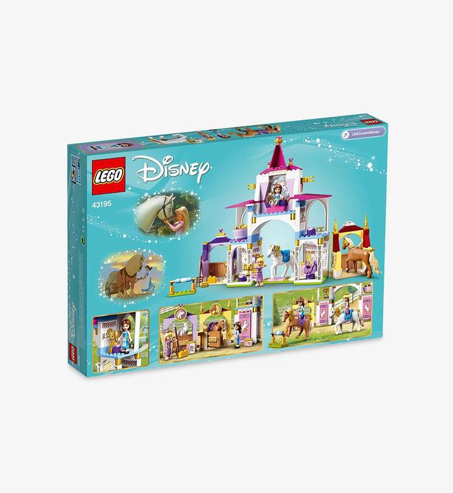 Immagine prodotto LEGO Disney Princess 43195 Belle e Rapunzel Cavallo Stabile (43195, LEGO Disney)