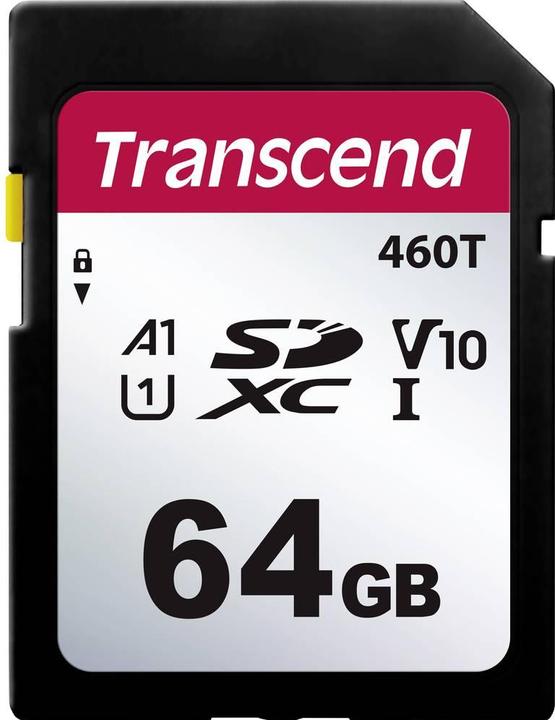 Produktbild Transcend TS64GSDC460T-VS1 SD-Karte Retail 64 GB (64 GB)