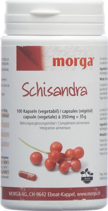 Image du produit Morga Schisandra Vegicaps (100 pièce(s), Capsules, 63 g)