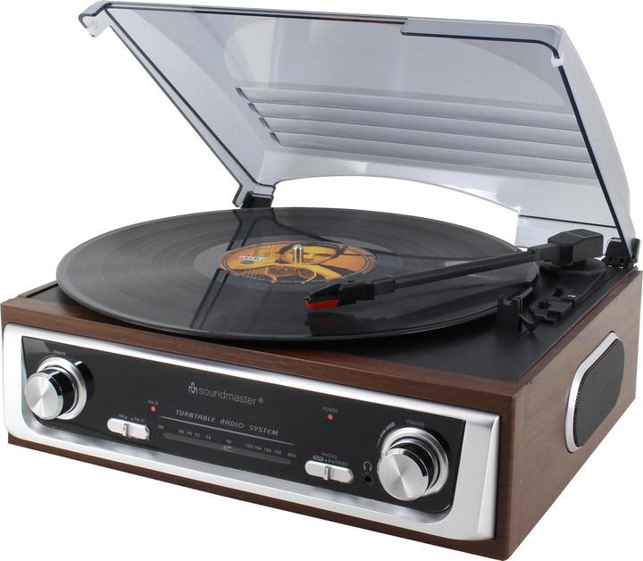 Produktbild Soundmaster Stereoanlage PL196H Braun