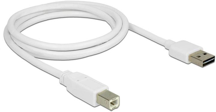 Actual product image Delock USB2.0 cable Easy A-B: 1m, white (1 m, USB 2.0)