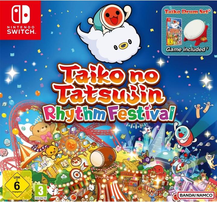Produktbild Bandai Namco Taiko No Tatsujin: Rhythm Festival (Switch, DE, IT, FR)
