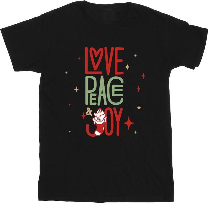 Disney The Aristocats Marie Love Peace Joy TShirt Jungen