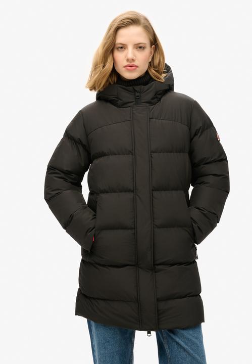 Image du produit Superdry HOODED SPORTS PUFFER MID JKT Dames Jas - Maat XS (XS)
