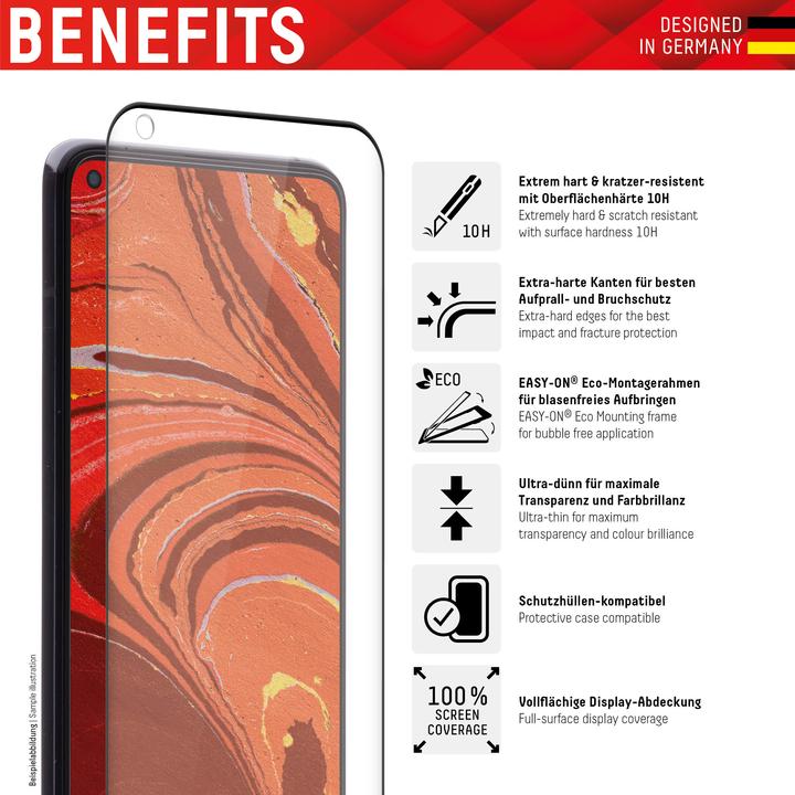 Produktbild Displex Real Glass, Full Cover Panzerglas (1 Stück, Xiaomi 13 Ultra)