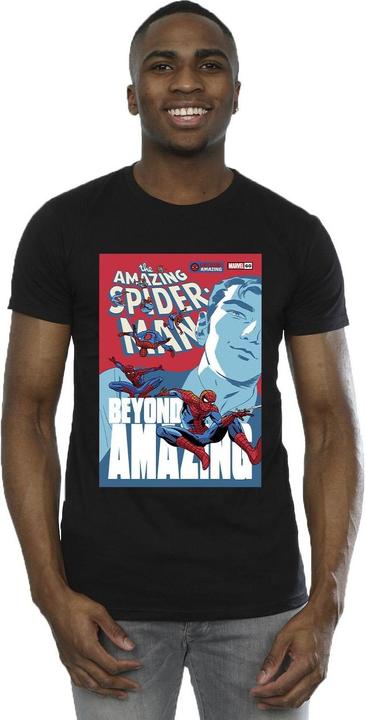 Image du produit - T-shirt SPIDER-MAN BEYOND AMAZING COVER - Homme (XXL)