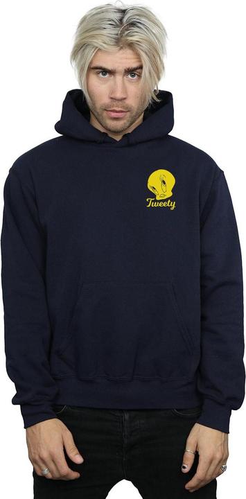 Immagine prodotto Looney Tunes Tweety Pie Head Felpa con Cappuccio Uomo (M)