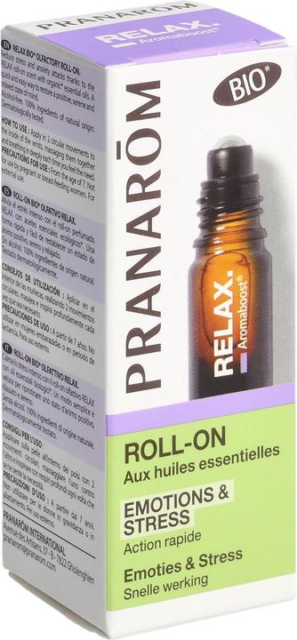 Actual product image Pranarom AROMABOOST - Roller Relax BIO