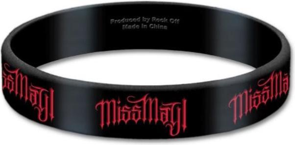 Produktbild Miss May I Silikonarmband Logo (1 cm, 100% synthetisches Material)