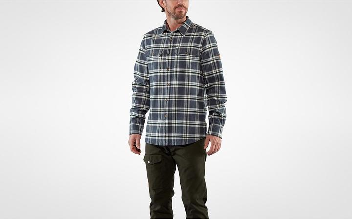 Actual product image Fjällräven Övik Heavy Flannel Shirt (S)