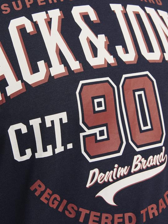 Immagine prodotto Jack & Jones Jjelogo Tee Ss O-Neck 2 Col Aw24 S Pls (7XL)