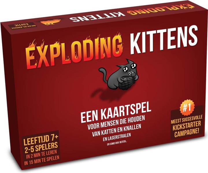 Actual product image Asmodée Exploding Kittens (Dutch)