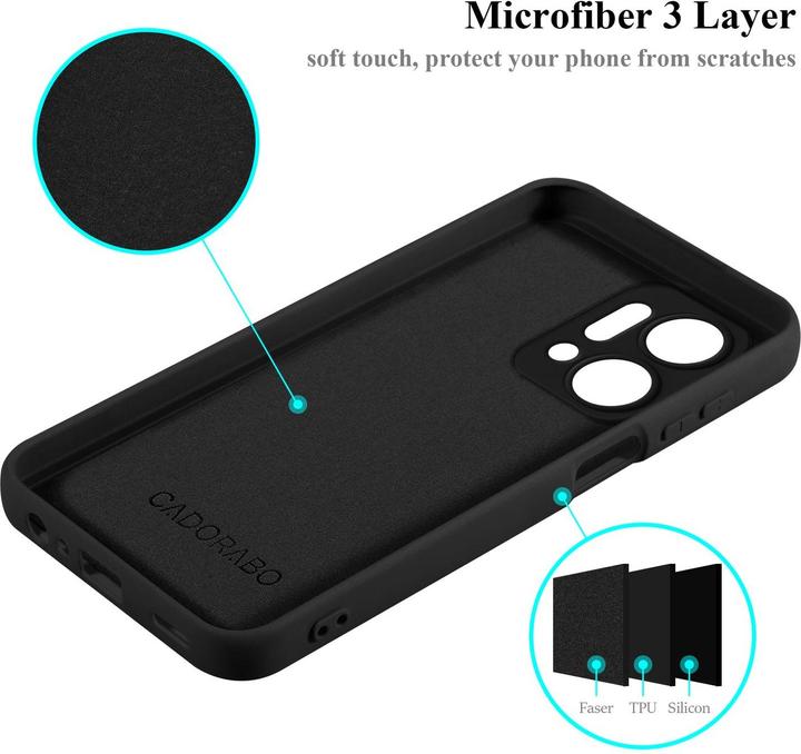 Image du produit Cadorabo Housse pour Honor x7a TPU avec protection liquide en silicone (Honor X7a)