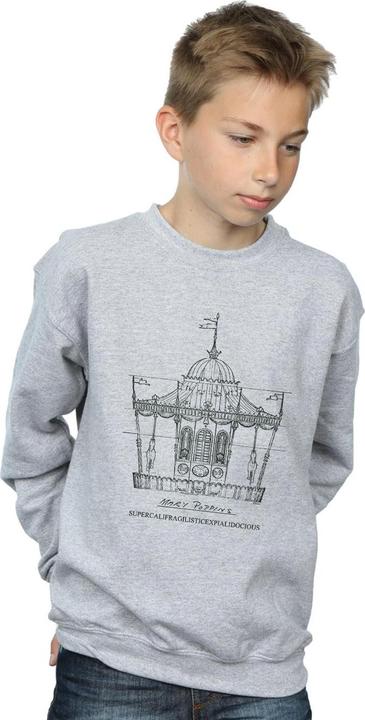 Produktbild Disney Mary Poppins Carousel Sketch Sweatshirt Jungen (152, 158)
