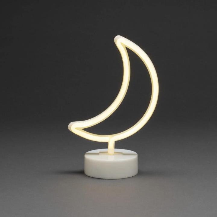 Produktbild Konstsmide 3069-100 LED Schlauchsilhouette "Mond", 6h Timer (4.14 W, 7 lm, 1 x)