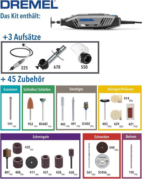 Actual product image Dremel Rotation tool