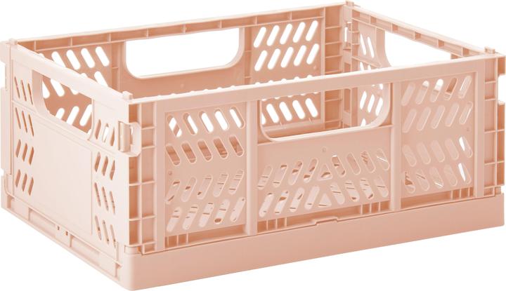 3 Sprouts Folding crate medium clay (29.5 x 21 x 12.5 cm)