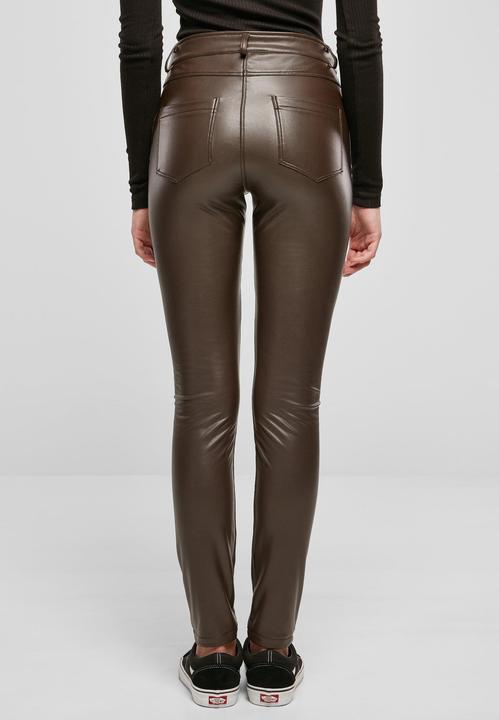 Immagine prodotto Urban Classics Ladies Mid Waist Synthetic Leather Pants (27)