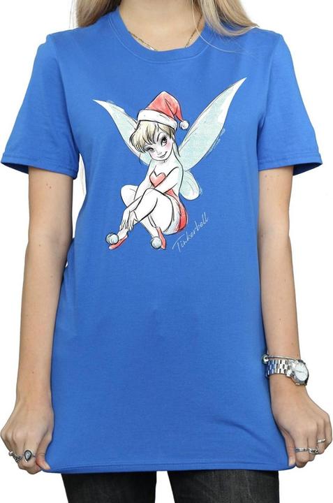 Immagine prodotto Disney Tinkerbell Christmas Fairy Maglietta Ampia Donna (3XL)