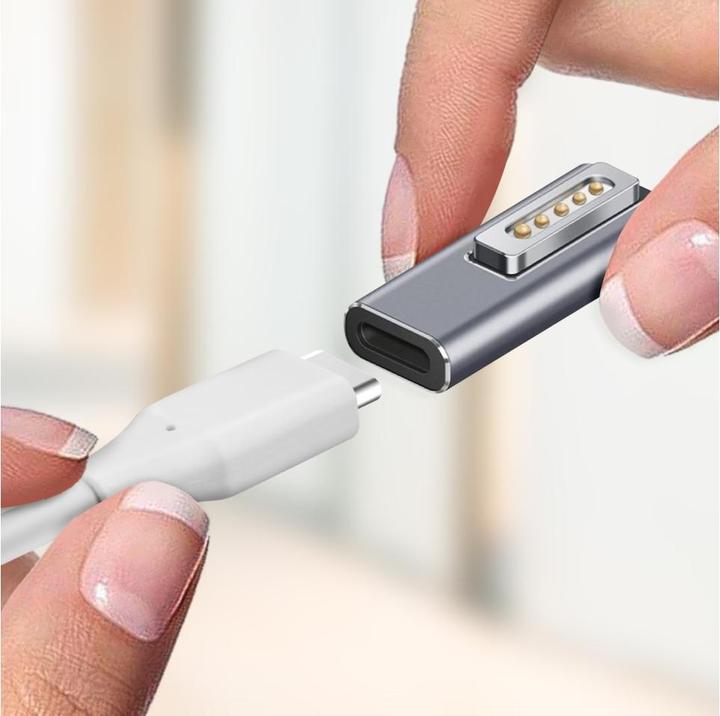 Actual product image PowerGuard USB-C to MagSafe 2 Adapter 90 degrees (MagSafe, USB Type C)