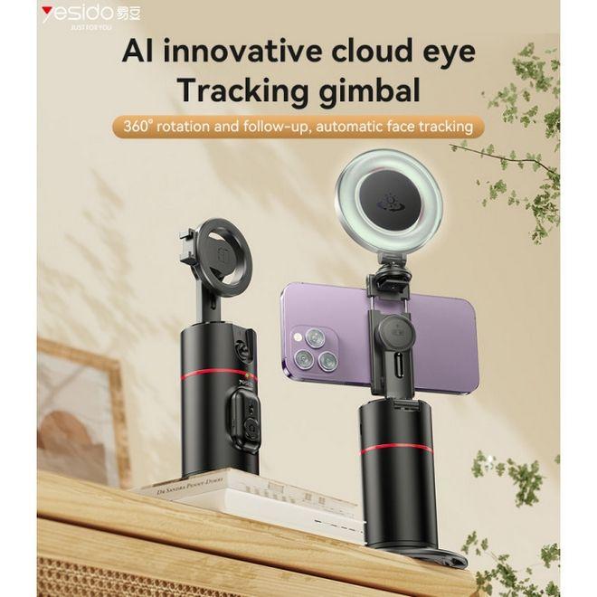 Actual product image Yesido 360° AI Auto Face Tracking Camera Tripod (Smartphone, 0.37 kg)