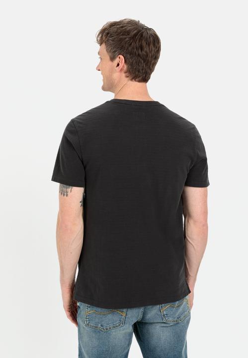 Actual product image Camel Active Short sleeve henley made from pure cotton (S)