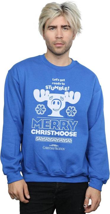 Actual product image National Lampoon´s Vacation Mens Merry Christmoose Sweatshirt (M)