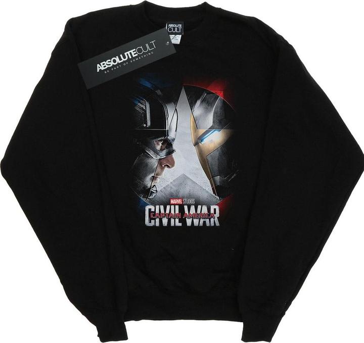 Produktbild Marvel Captain America Civil War Poster Sweatshirt (XL)
