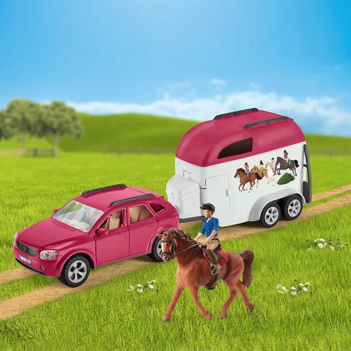 Actual product image Schleich Mr. Kramer's Riding Adventure