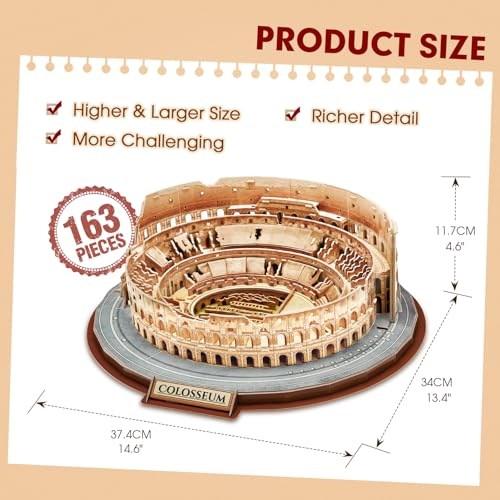 Productafbeelding Dante 3D Puzzel Rome Colosseum 163el MC279H Kubisch plezier (163 onderdelen)