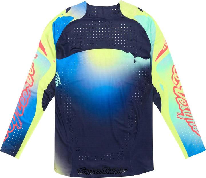 Actual product image Troy Lee Designs Sprint Ultra Jersey, Drip, glo yellow, S (S)