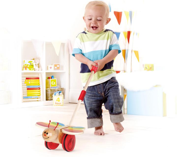 Actual product image Hape Sliding butterfly