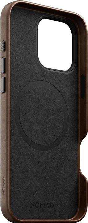 Actual product image Nomad Traditional Leather Case (Apple iPhone 16 Pro Max)