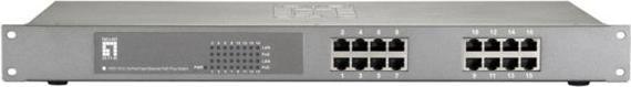 Immagine prodotto LevelOne FEP-1612W380 16-Port Fast Ethernet PoE Switch 802.3at PoE+ 380W (16 Porti)