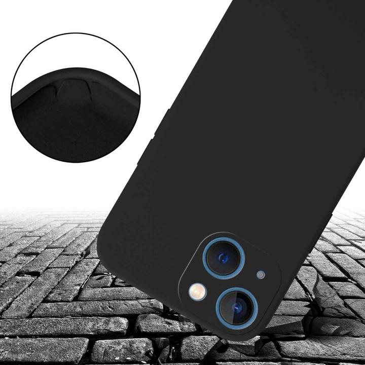 Actual product image Cadorabo TPU Cover Mobile Phone Chain Liquid (Apple iPhone 13 mini)