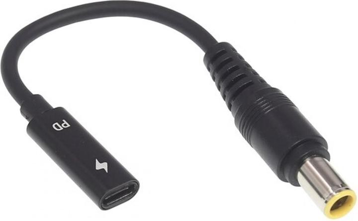 Immagine prodotto PowerGuard Adattatore da USB-C a Lenovo IBM Thinkpad con spina rotonda (7,9 x 5,4 mm) (90 W)