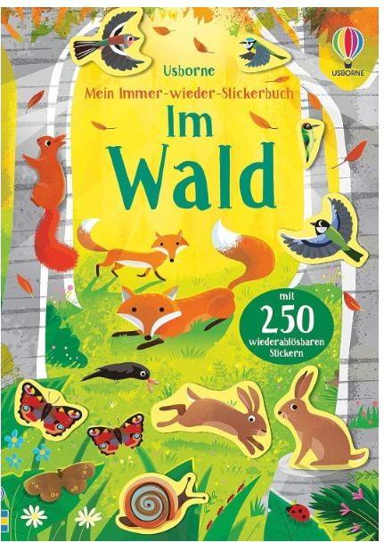 Produktbild Mein Immer-wieder-Stickerbuch: Im Wald