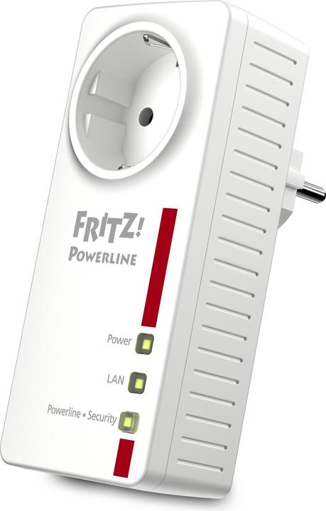 Actual product image AVM POWERLINE FRITZ!1200E WLAN 1200MBIT 2PZ (1200 Mbit/s)