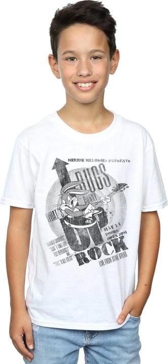Actual product image Looney Tunes Boys Bugs Bunny What's Up Rock T-Shirt (140, 146)