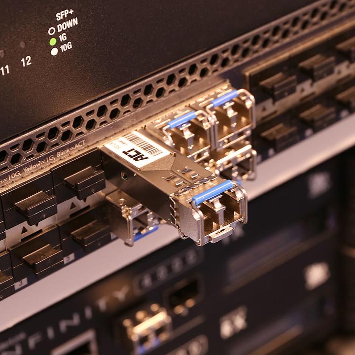 Image du produit Emetteur-récepteur SFP SX codé pour Dell SFP-1G-SX