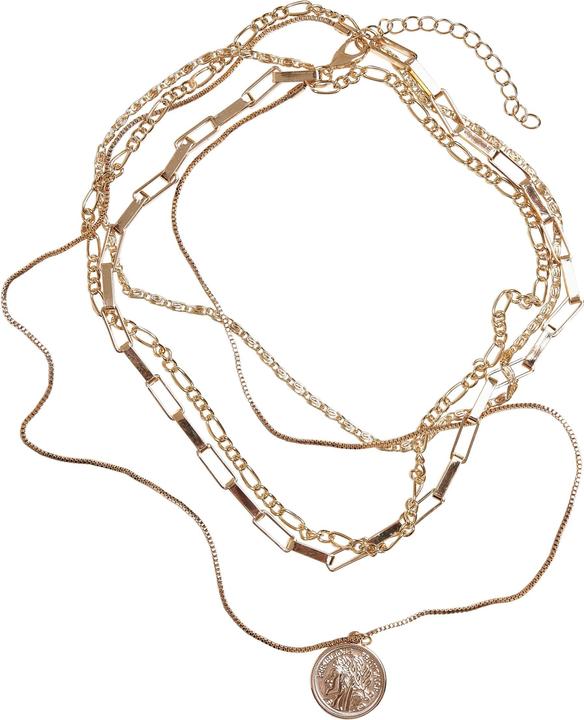 Image du produit Urban Classics Collier Coin Layering (70% de fer, 30% de zinc)