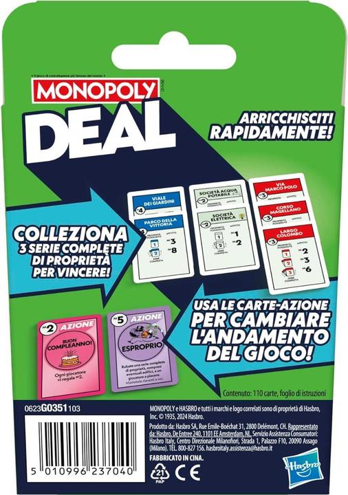 Actual product image Monopoly Deal Kartenspiel