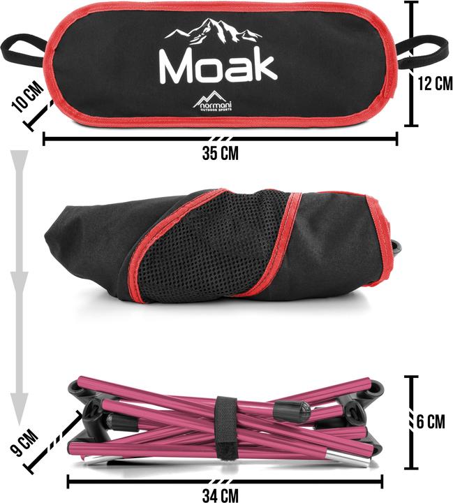 Image du produit Normani Chaise de camping ultralégère "Moak" - 8511
