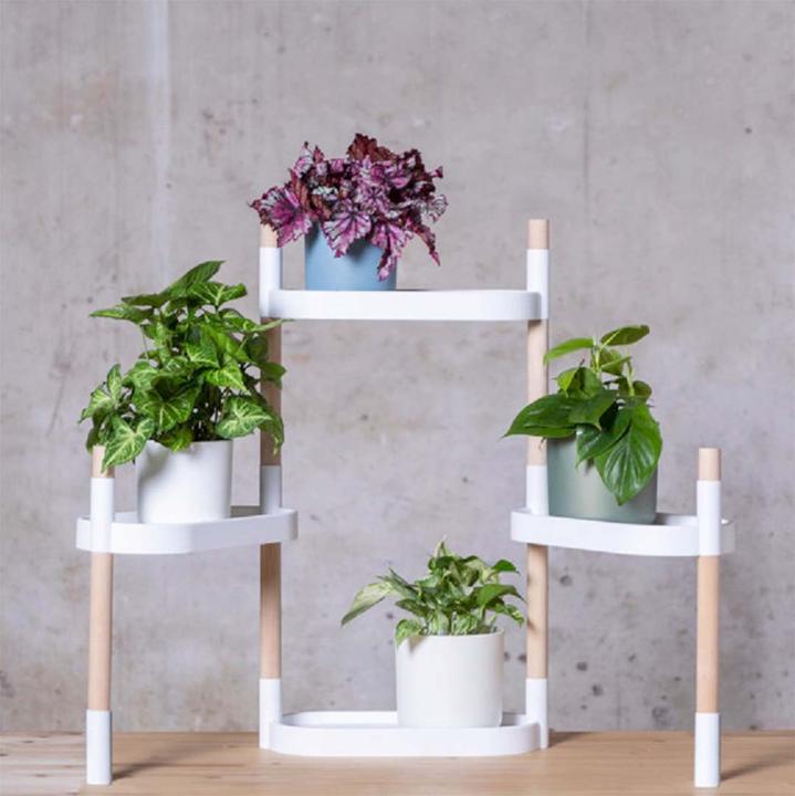 Image du produit CitySens Plant Shelves  white color  4 trays