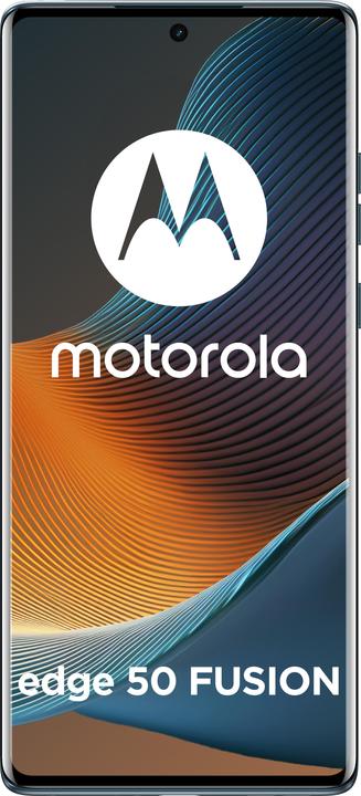 Actual product image Motorola Edge 50 Fusion (256 GB, Forest Blue, 6.70", SIM + eSIM, 50 Mpx, 5G)