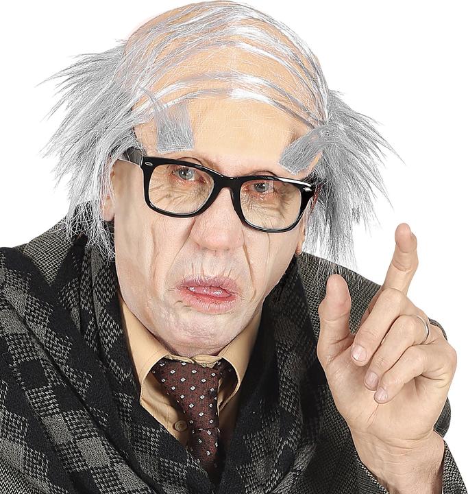 Actual product image Widmann Alter Mann Halbglatze Mit Augenbrauen