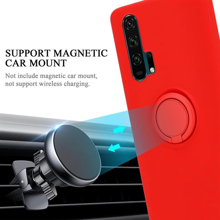 Productafbeelding Cadorabo TPU Vloeibare Ring Silicone Hoesje (Honor 20 Pro)