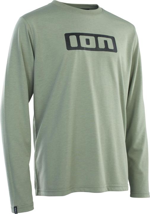 ION Bike Tee Logo LS DR youth - sea grass