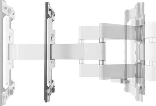 Produktbild One for All Ultraslim WM6454 (Wand, 77", 40 kg)